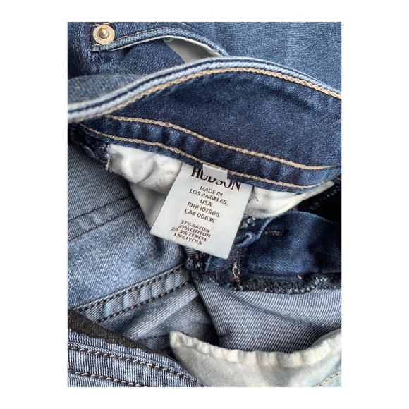 Hudson Relaxed Fit Bootcut Jeans 27 - Picture 4 of 5
